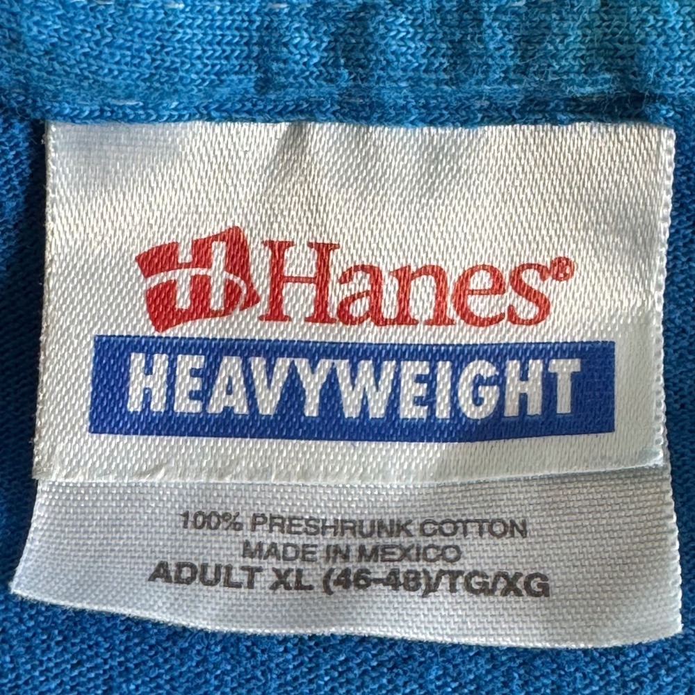 Hanes Heavyweight Cruisin Las Vegas Motorcycle Tie Dye Graphic T-Shirt Men's XL - Picture 4 of 7